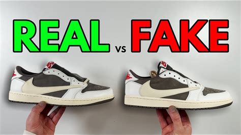 nike air force 1 low travis scott real vs fake